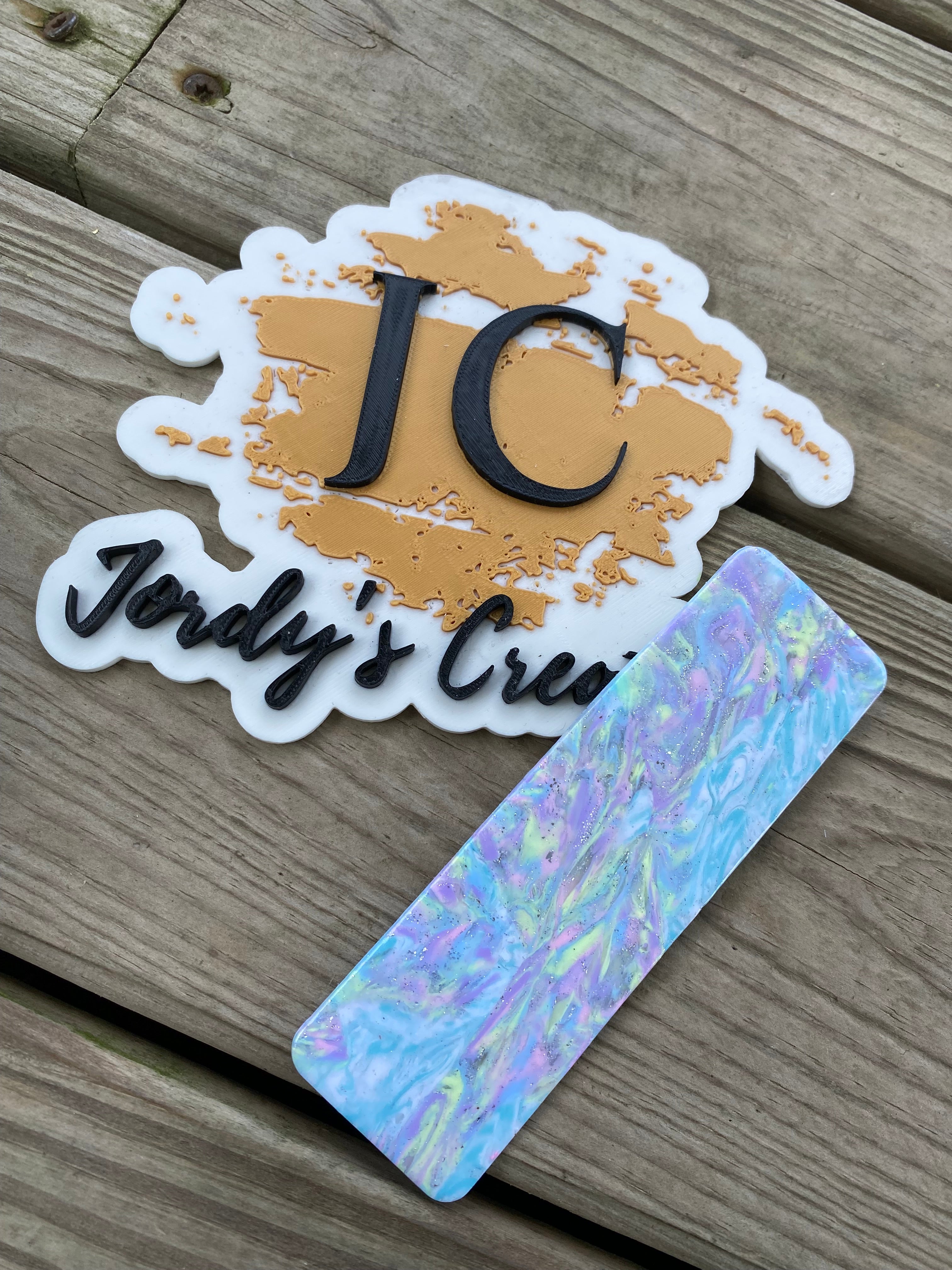 Dreamy Aqua Bookmark