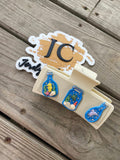 Beachy Jars XL Claw Clip