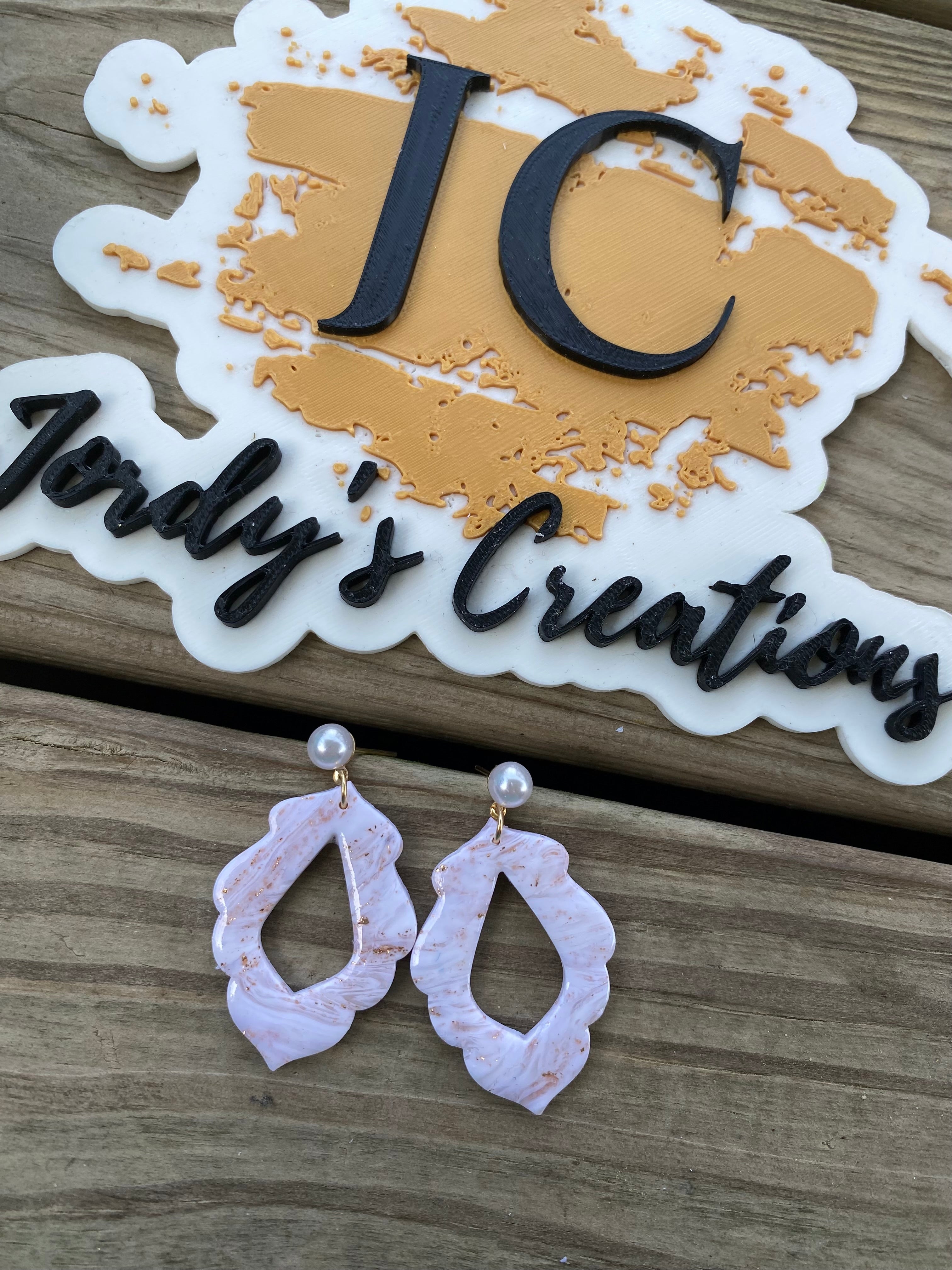 Milky Dreams Fancy Dangles