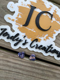 Smokey Dreams Faux Knot Studs