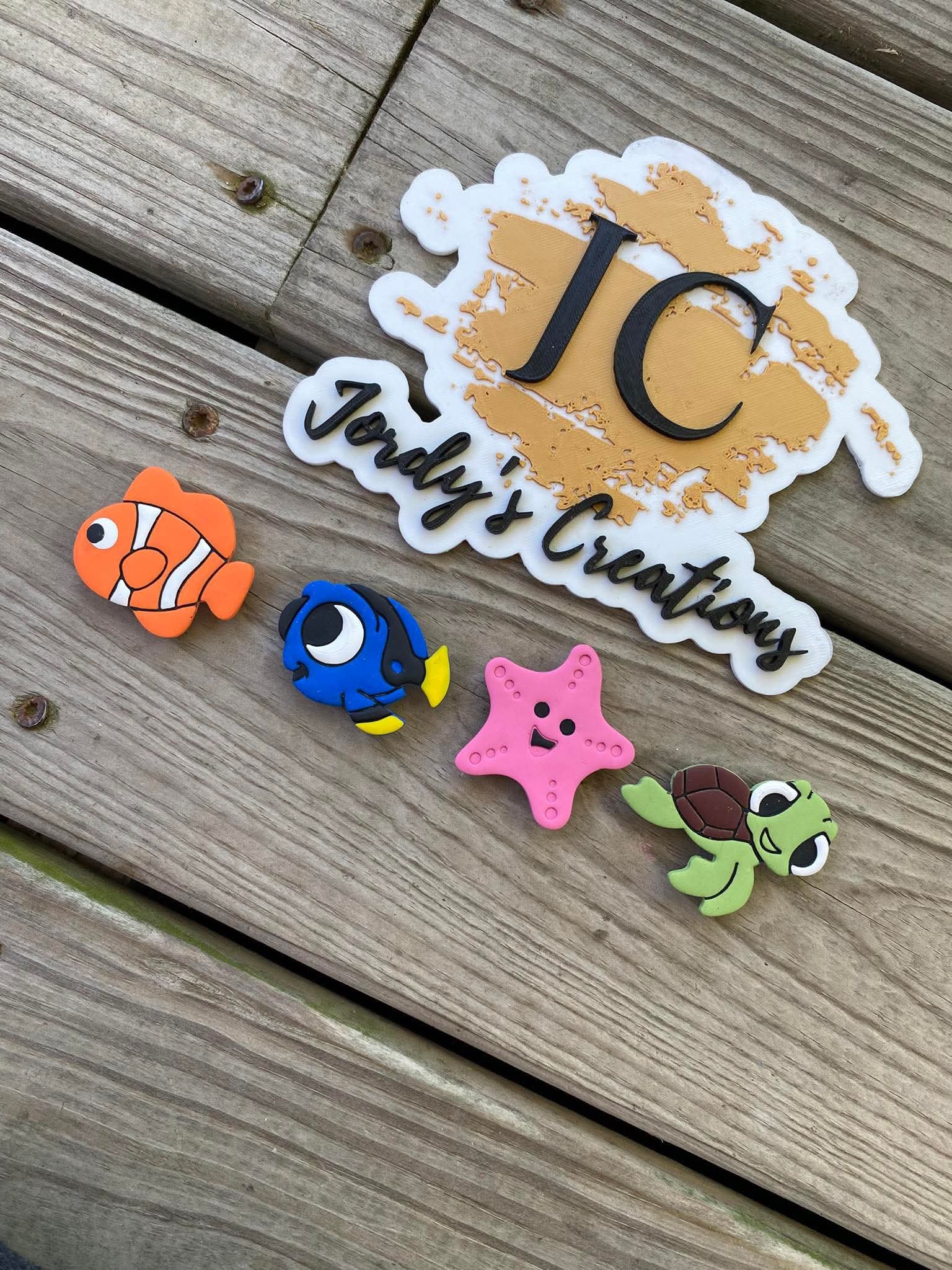 Just Keep Swimming Magnet Set