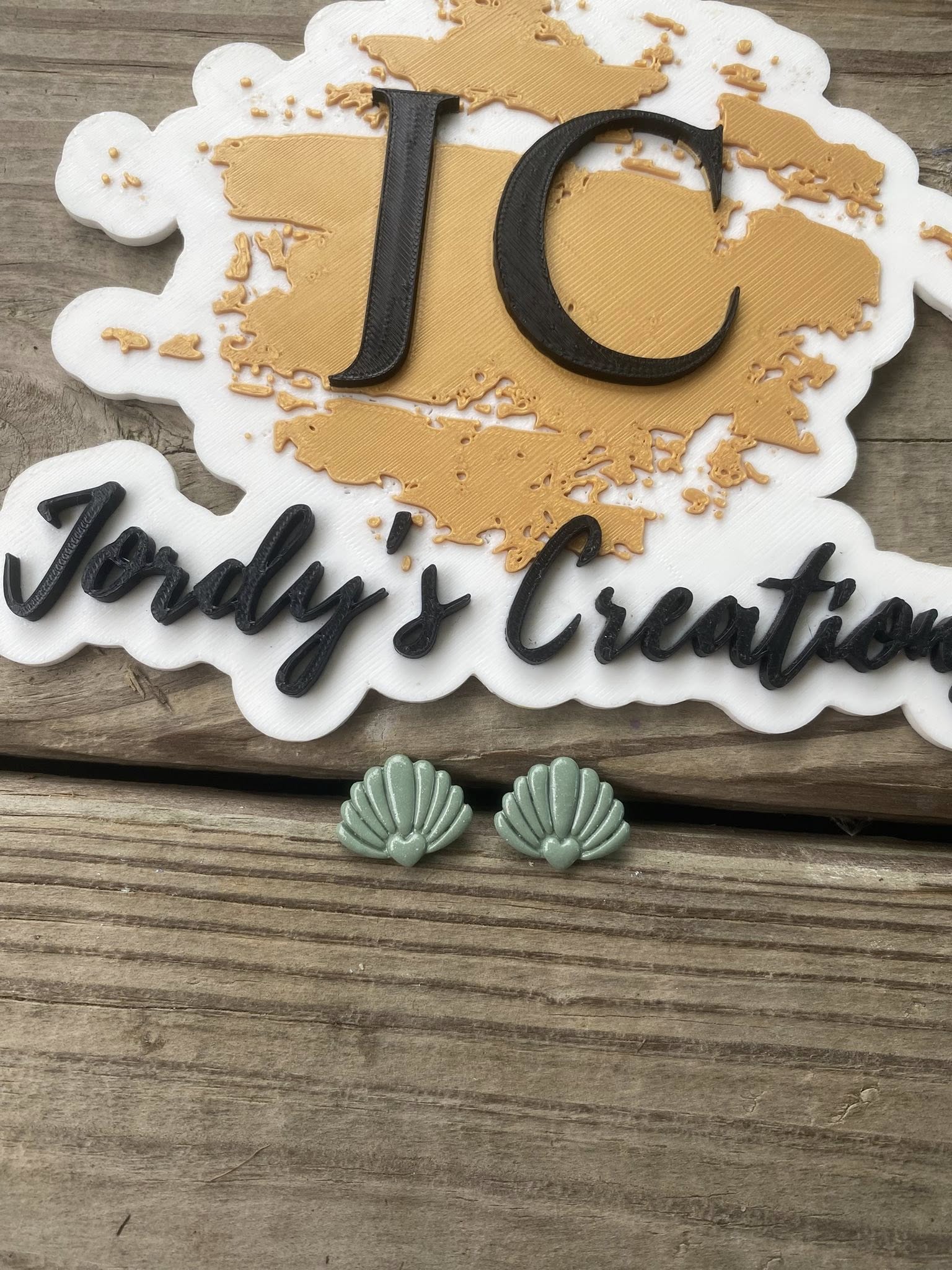 Seashell Studs