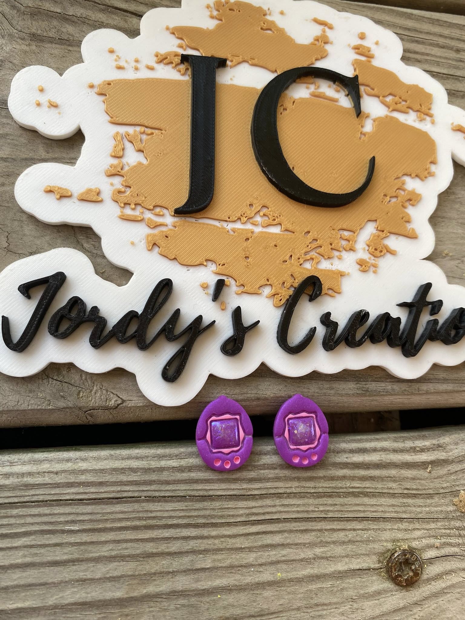 Purple Tomagatchi