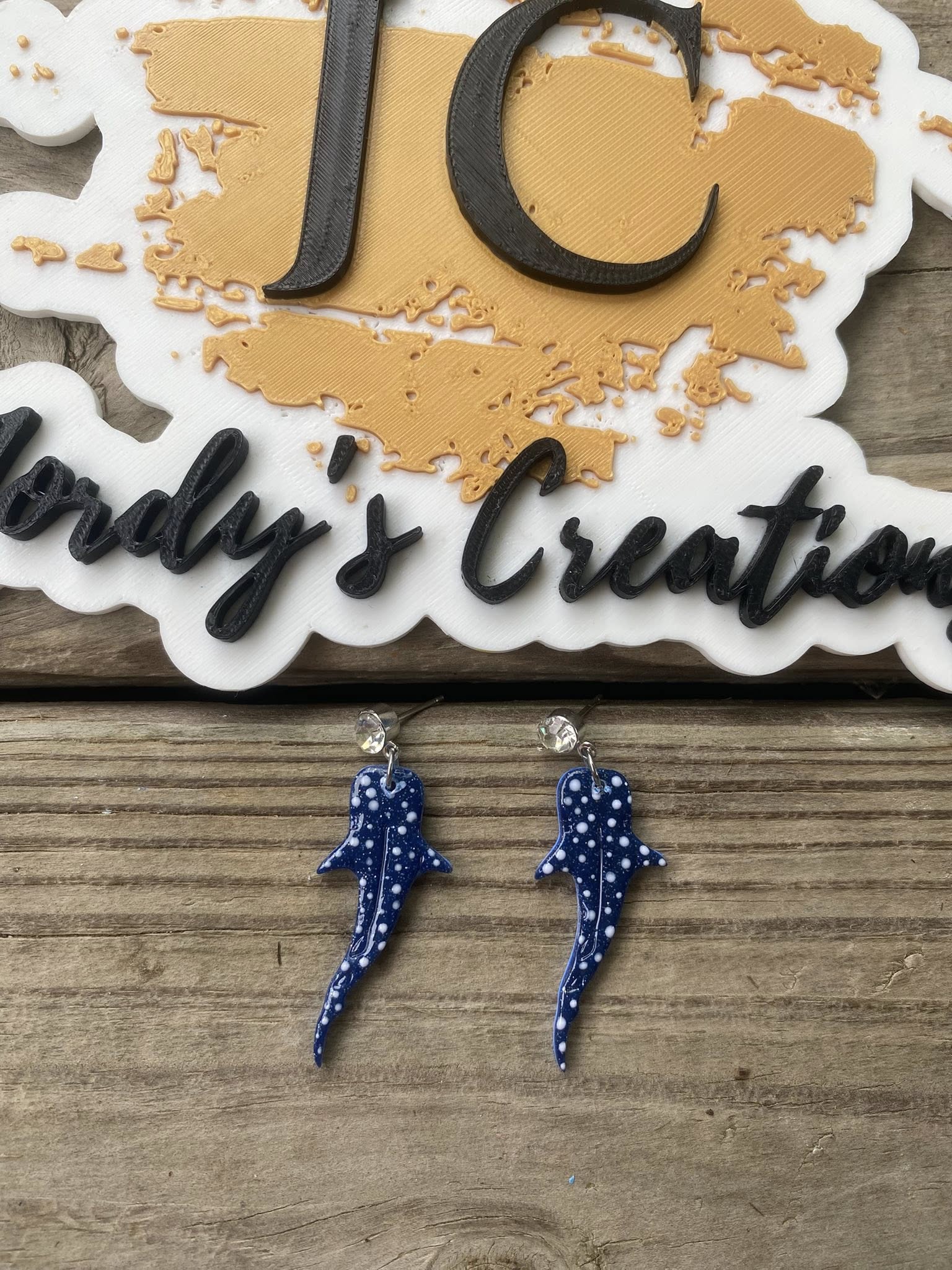 Small Whale Shark Dangles